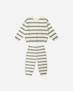 Rylee + Cru - Relaxed Set - Retro Stripe