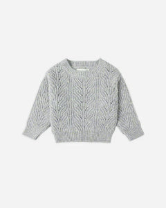 Rylee + Cru - Shiloh Sweater - Dusty Blue