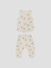 Load image into Gallery viewer, Rylee + Cru - Tank + Slouch Pant Set - Sailboats