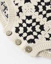 Load image into Gallery viewer, RYLEE + CRU - CROCHET ROMPER - ABSTRACT
