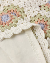 Load image into Gallery viewer, RYLEE + CRU - CROCHET TANK SET - CITRON DAISY CHECK