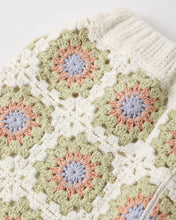 Load image into Gallery viewer, RYLEE + CRU - CROCHET TANK SET - CITRON DAISY CHECK