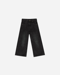 Rylee + Cru - Straight Leg Pant - Washed Black
