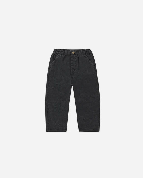 Rylee + Cru - Baggy Pant - Washed Black