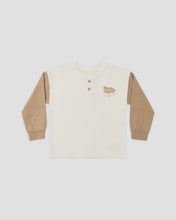 Load image into Gallery viewer, Rylee + Cru - Relaxed Long Sleeve Henley - Camp Wild