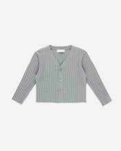 Load image into Gallery viewer, Rylee + Cru - Long Sleeve Knit Button Top - Dusty Blue