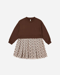 Rylee + Cru - Sweatshirt Dress - Vintage Bloom