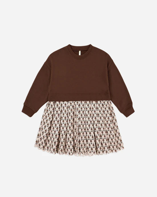 Rylee + Cru - Sweatshirt Dress - Vintage Bloom