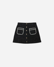 Load image into Gallery viewer, Rylee + Cru - Denver Mini Skirt - Washed Black