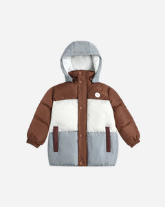 Rylee + Cru - Ski Puffer Jacket - Brown
