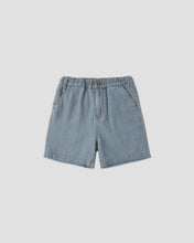 Load image into Gallery viewer, RYLEE + CRU - Dawson Short - Washed Blue