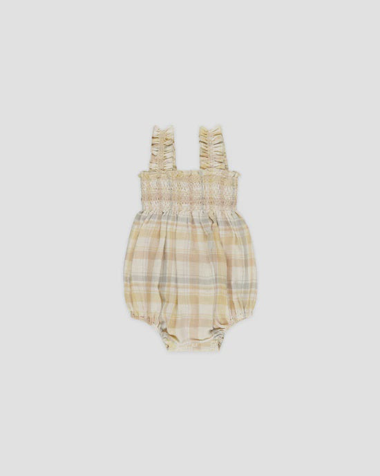 Rylee + Cru - Julia Romper - Pastel Plaid