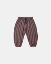 Load image into Gallery viewer, Rylee + Cru - Relaxed Jogger - Mulberry Stripe