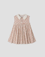 Load image into Gallery viewer, Rylee + Cru - Collared Babydoll Dress - Cherry Check