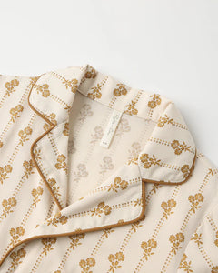 Rylee + Cru - Woven Pajama Set - Golden Bloom