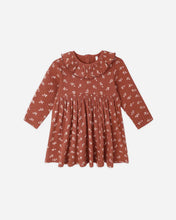 Load image into Gallery viewer, Rylee + Cru - Ruffle Collar Dress - Ruby Ditsy