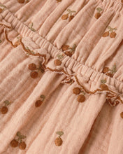 Load image into Gallery viewer, RYLEE + CRU - SMOCKED TANK - CHERRY EMBROIDERY