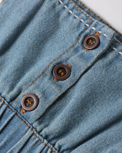 Load image into Gallery viewer, RYLEE + CRU - DENIM ROMPER -  WASHED BLUE