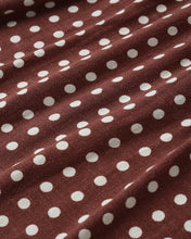 Load image into Gallery viewer, RYLEE + CRU - LAINEY DRESS -  CHOCOLATE POLKA DOT