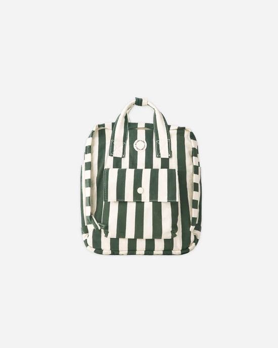 Rylee + Cru - Mini Backpack - Green Stripe