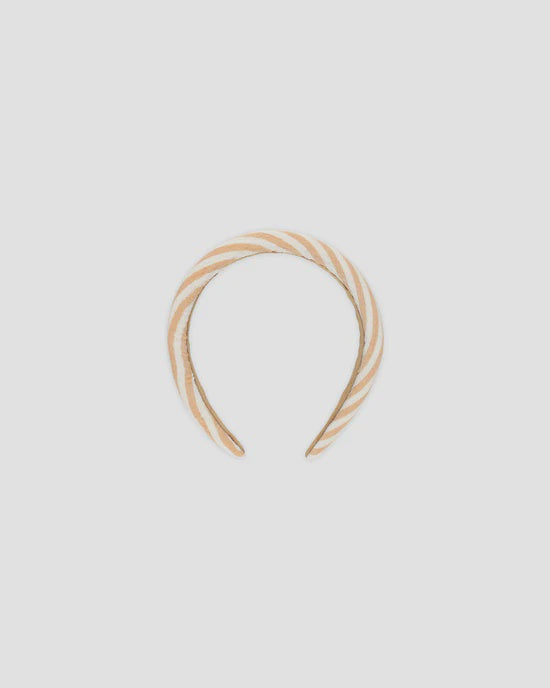 Rylee + Cru - Padded Headband - Grapefruit Stripe