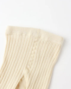 Rylee + Cru - Ribbed Tights - Antique