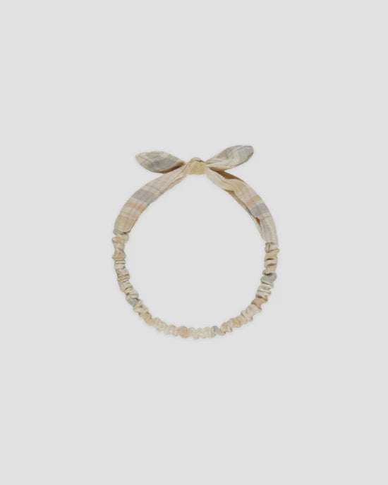 Rylee + Cru - Baby Bow Headband - Pastel Plaid