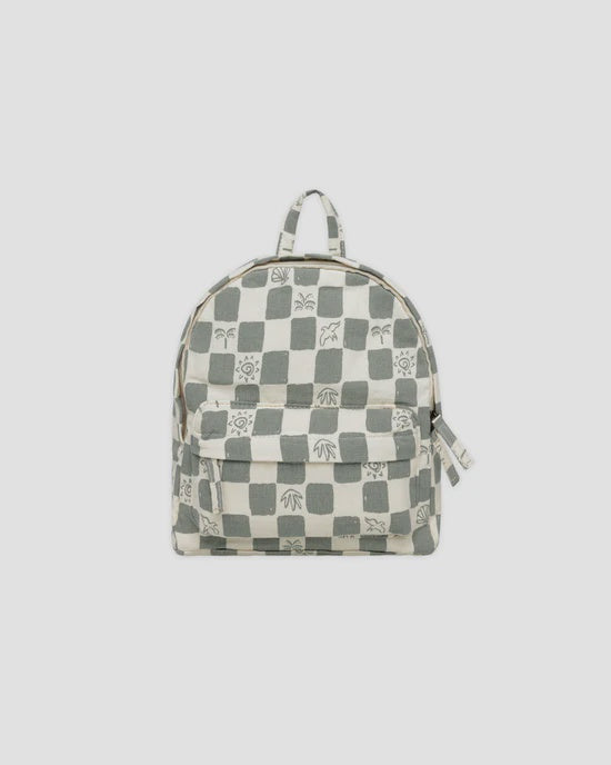 Rylee + Cru - Mini Backpack - Coastal Check