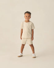 Load image into Gallery viewer, RYLEE + CRU - OCEANSIDE TECH SHORT - HEATHERED PEBBLE
