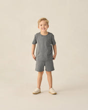 Load image into Gallery viewer, RYLEE + CRU - OCEANSIDE TECH SHORT - HEATHERED BLACK