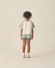 Load image into Gallery viewer, RYLEE + CRU - RAGLAN CROP TEE - SURF CLUB