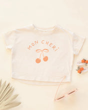 Load image into Gallery viewer, RYLEE + CRU - BOXY TEE - MON CHERI