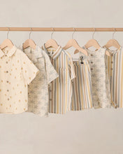 Load image into Gallery viewer, Rylee + Cru - COLLARED SHORT SLEEVE SHIRT - VALENCIA STRIPE