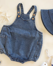 Load image into Gallery viewer, Rylee + Cru - Lou Romper - Navy