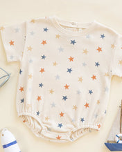 Load image into Gallery viewer, Rylee + Cru - Relaxed Bubble Romper - Stars