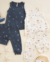 Load image into Gallery viewer, Rylee + Cru - Tank and Slouch Pant Set - Maritime