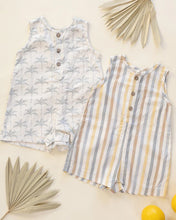 Load image into Gallery viewer, Rylee + Cru - MAVRICK ROMPER - PALM TREES