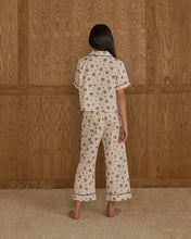 Load image into Gallery viewer, Rylee + Cru - Woven Pajama Set - Blue Floral