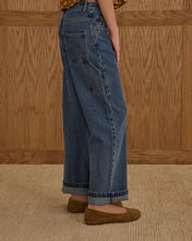 Load image into Gallery viewer, Rylee + Cru - Baggy Wide Leg Pant - Indigo Denim