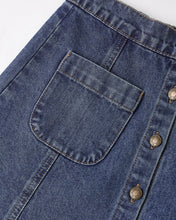 Load image into Gallery viewer, Rylee + Cru - Teen Denver Mini Skirt - Navy