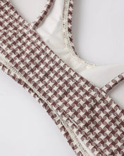 Load image into Gallery viewer, RYLEE + CRU - TEEN ALBA BIKINI SET - IVORY &amp; CHOCOLATE