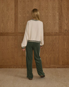 Rylee + Cru - Track Pant - Green
