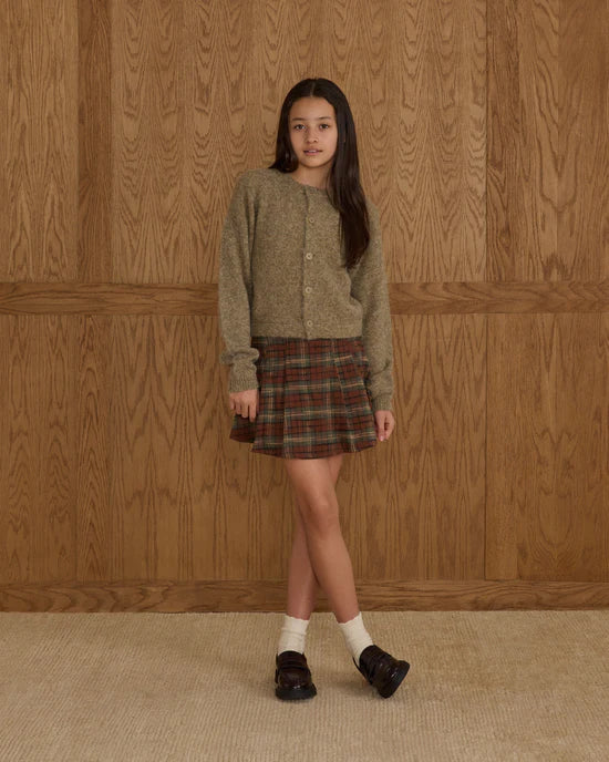Rylee + Cru - Pleated Skirt Teen - Holiday Plaid