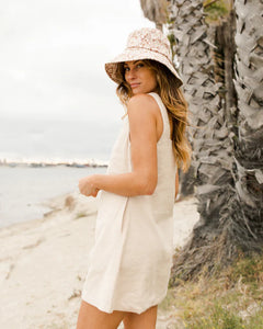 Rylee + Cru - Women's Kala Mini Dress - Heathered Sand