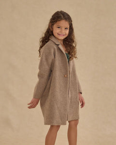 Rylee + Cru - Presley Longline Coat - Camel