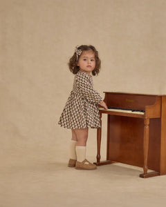 Rylee + Cru - Ribbed Socks - Black , Antique