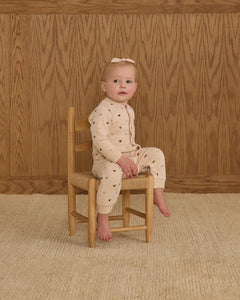 Rylee + Cru - Button Down Jumpsuit - Hearts