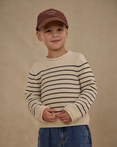 Rylee + Cru - Jacques Sweater - Black Stripe