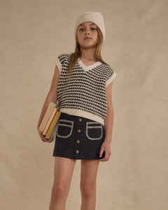 Rylee + Cru - Denver Mini Skirt - Washed Black