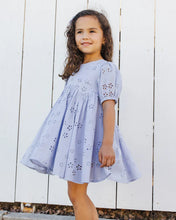 Load image into Gallery viewer, RYLEE + CRU - ROSE DRESS - PERIWINKLE